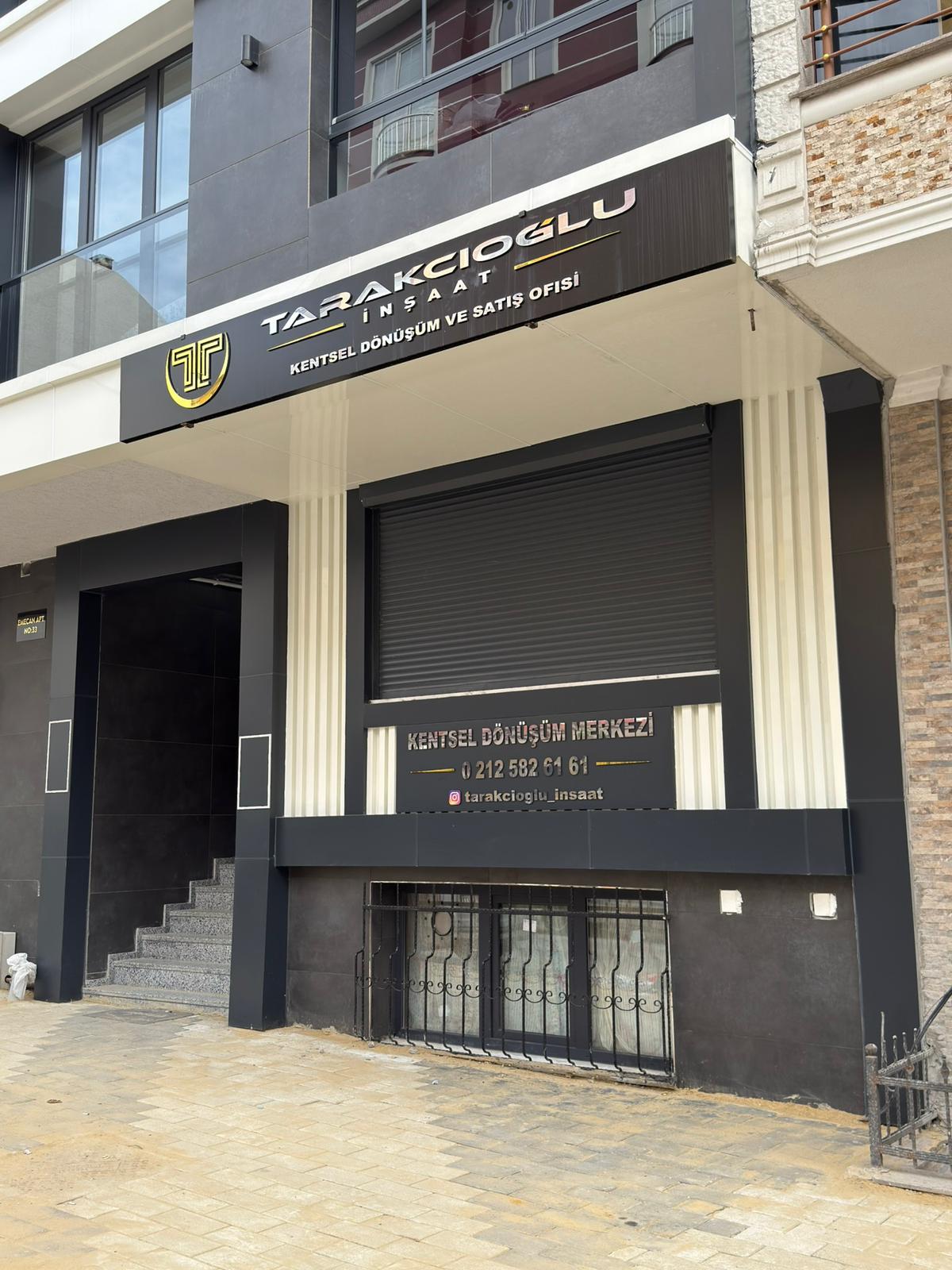 Tarakçıoğlu İnşaat Merkez Ofisimiz